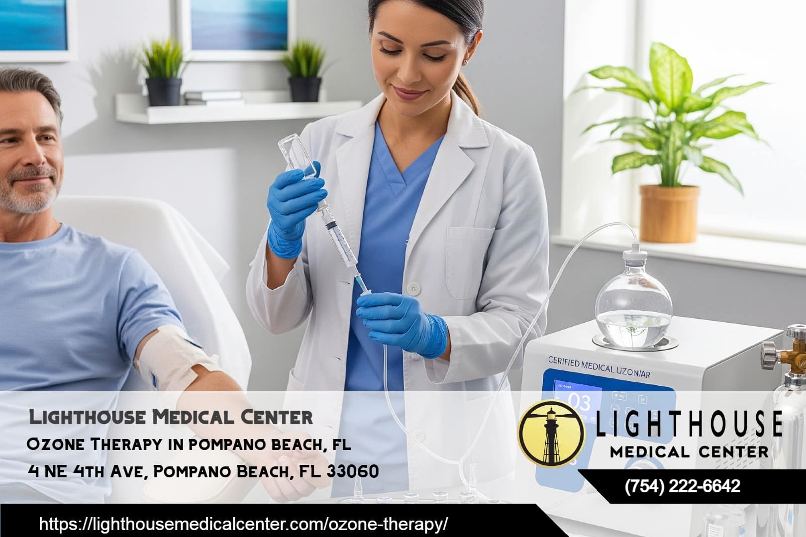 Ozone Therapy in Pompano Beach, FL - Lighthouse Medical Center
