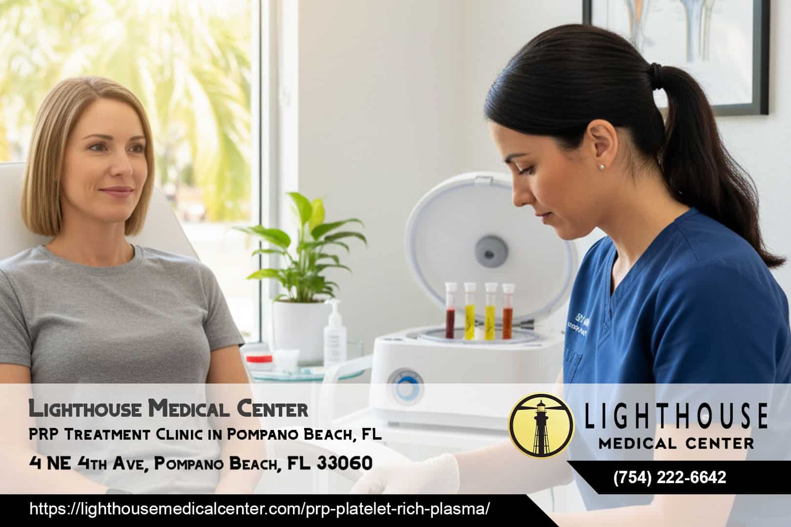 PRP Treatment Clinic in Pompano Beach, FL - Lighthouse Medical Center