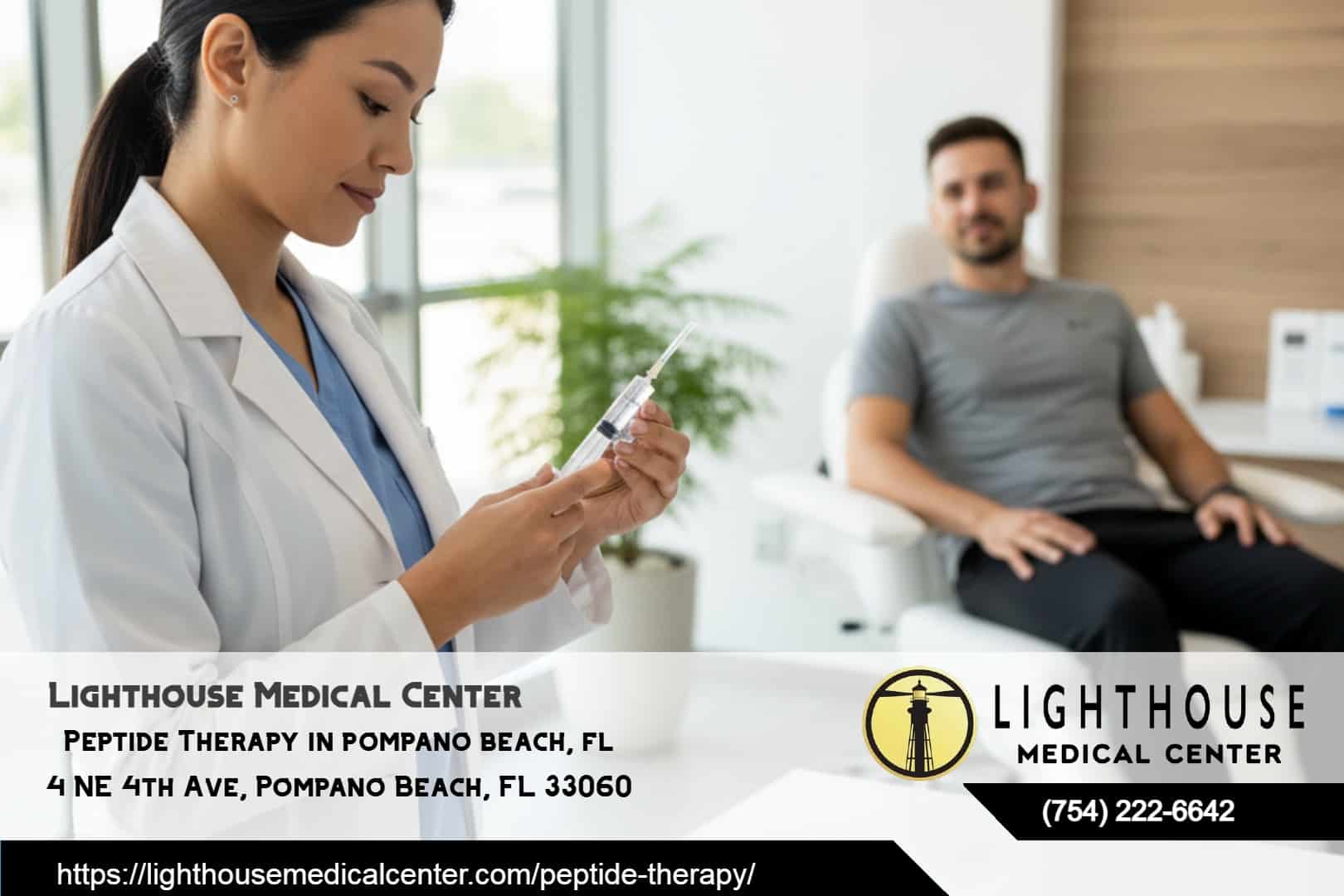 Peptide Therapy in Pompano Beach, FL - Lighthouse Medical Center