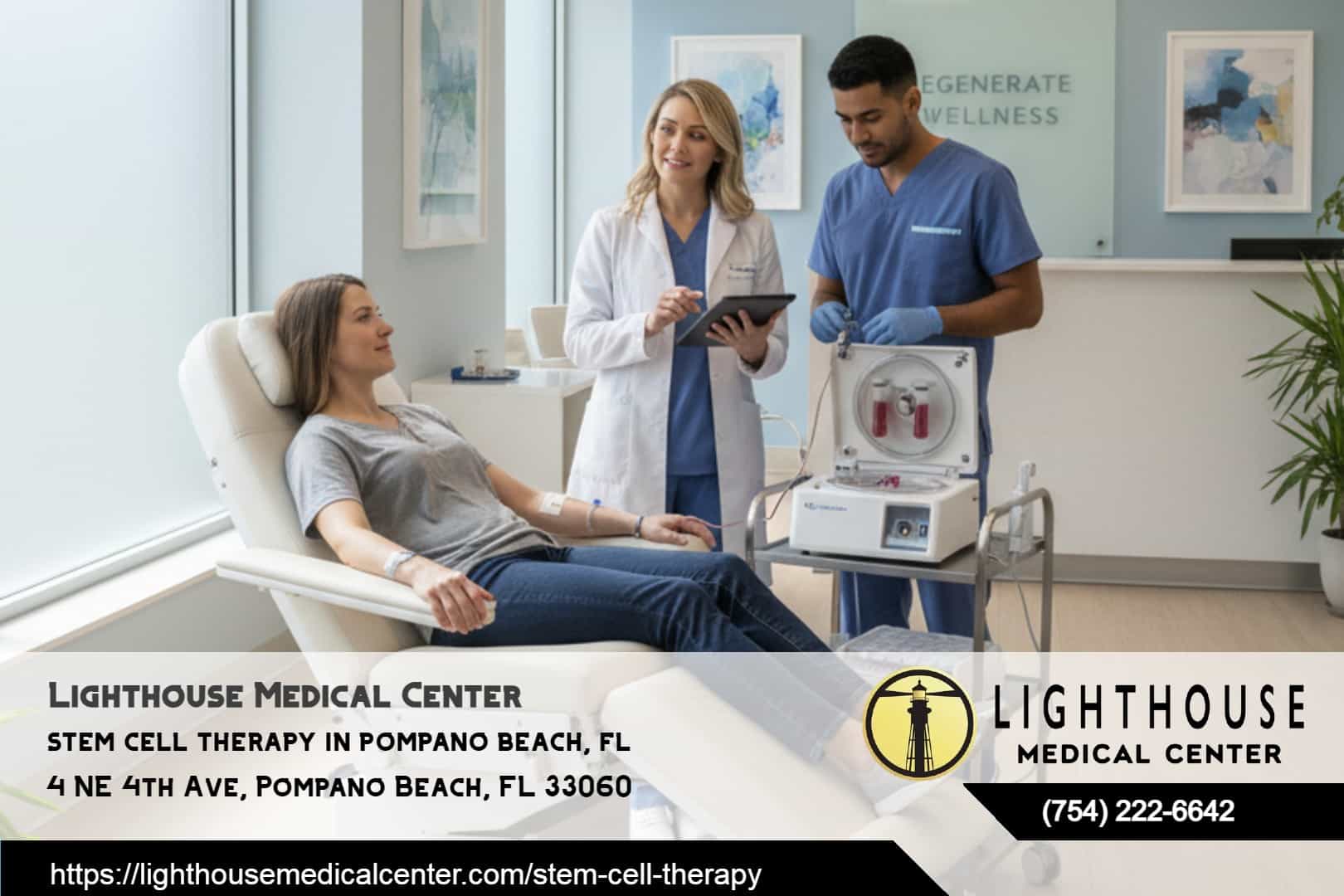 Stem Cell Therapy Pompano Beach FL - Lighthouse Medical Center