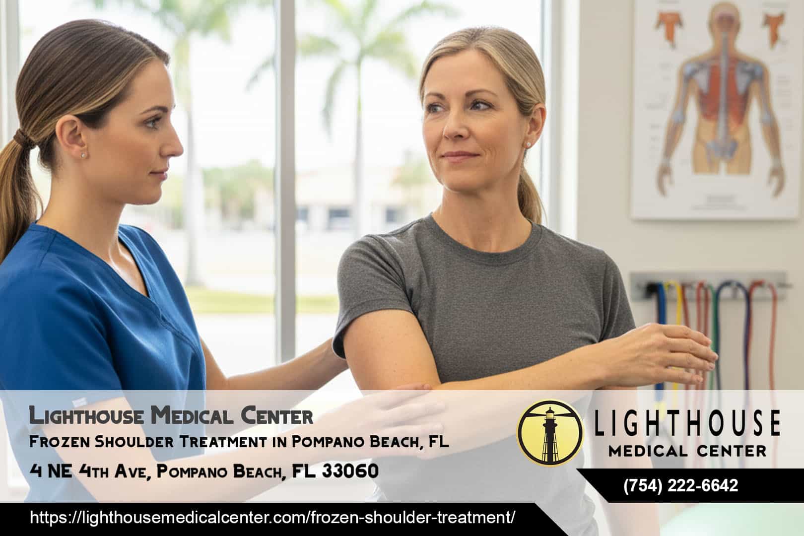 Frozen Shoulder Treatment in Pompano Beach, FL - Lighthouse Medical Center