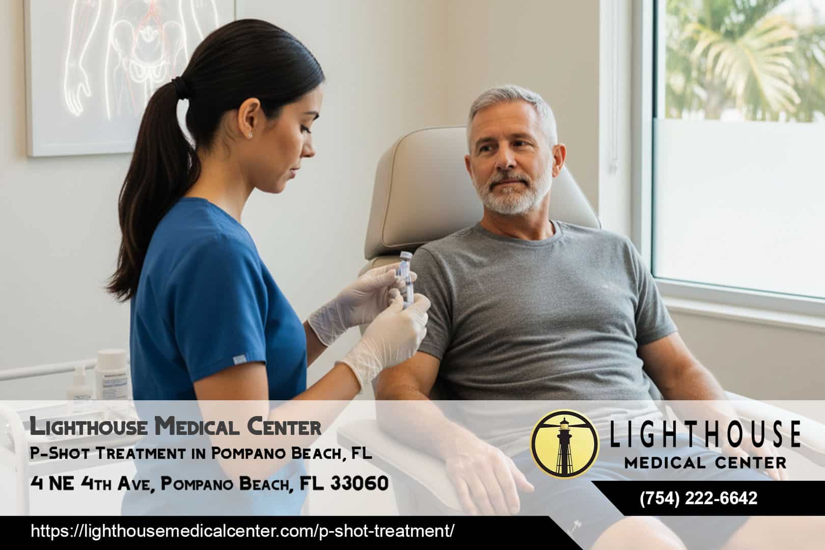 P-Shot Treatment in Pompano Beach, FL - Lighthouse Medical Center