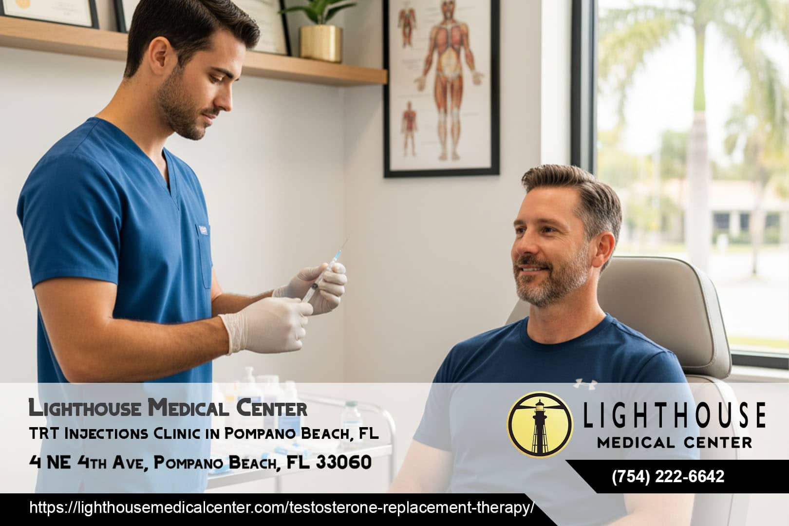 TRT Injections Clinic in Pompano Beach, FL - Lighthouse Medical Center